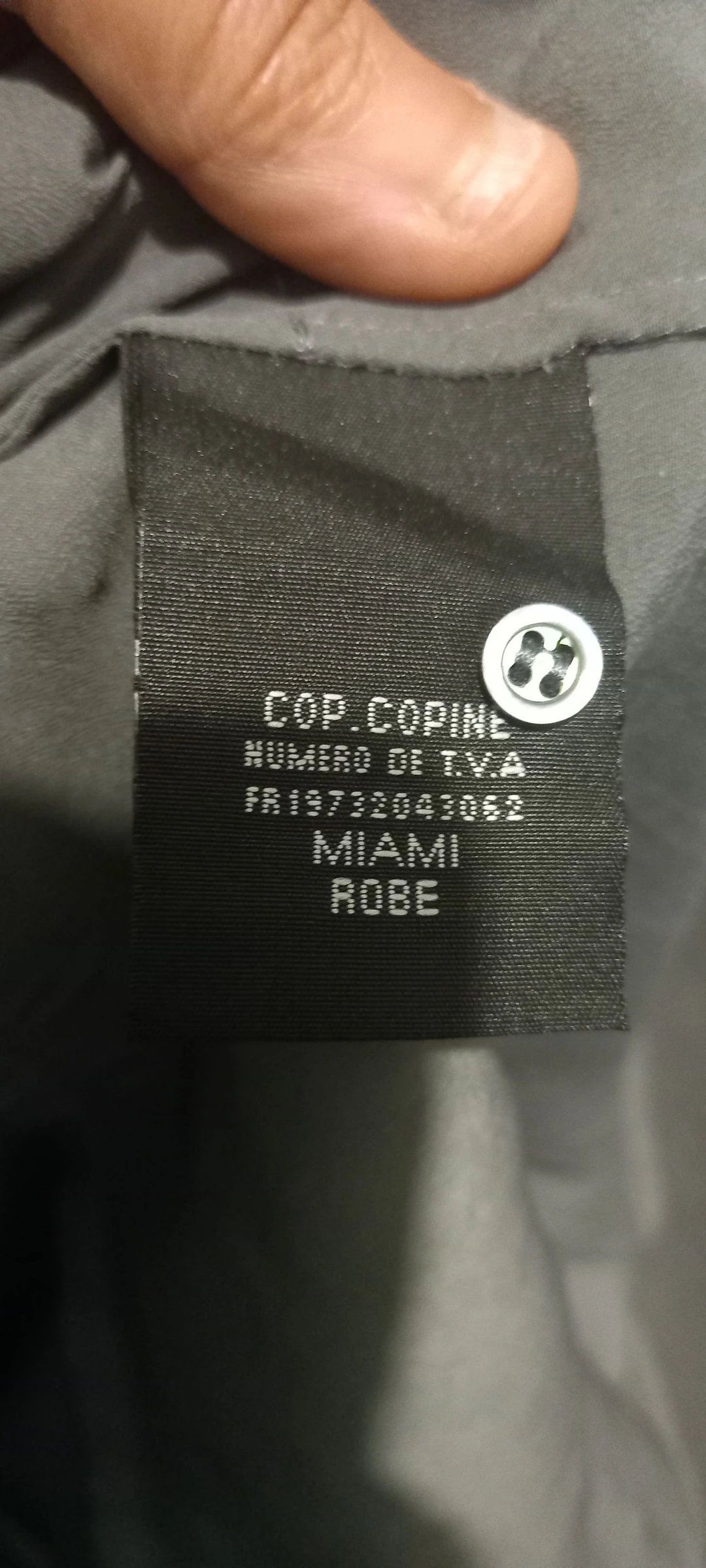 Vestido gris Cop.Copine 36 – photo 10